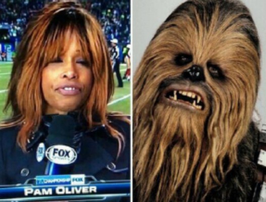Pam-and-Chewbacca
