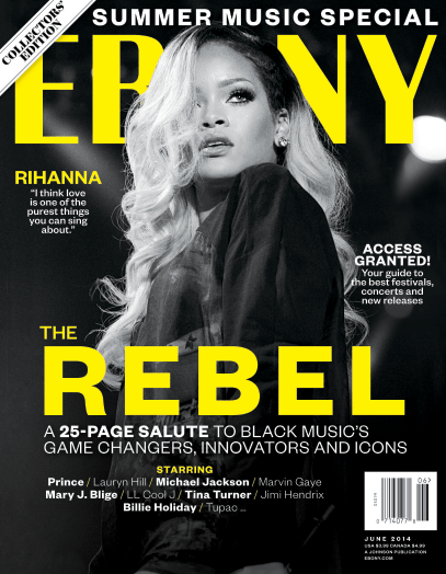 Rihanna Ebony Cover