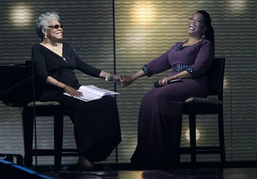 Maya Angelou, Oprah Winfrey