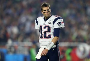 during Super Bowl XLIX at University of Phoenix Stadium on February 1, 2015 in Glendale, Arizona.
