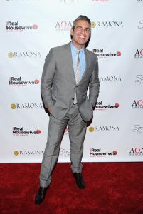 NEW YORK, NY - APRIL 07:  Host Andy Cohen attends the "Real Housewives of New York City" season 7 series viewing party at AOA Bar & Grill on April 7, 2015 in New York City.  (Photo by Andrew Toth/Getty Images)