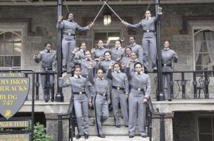 Black female cadets at West Point