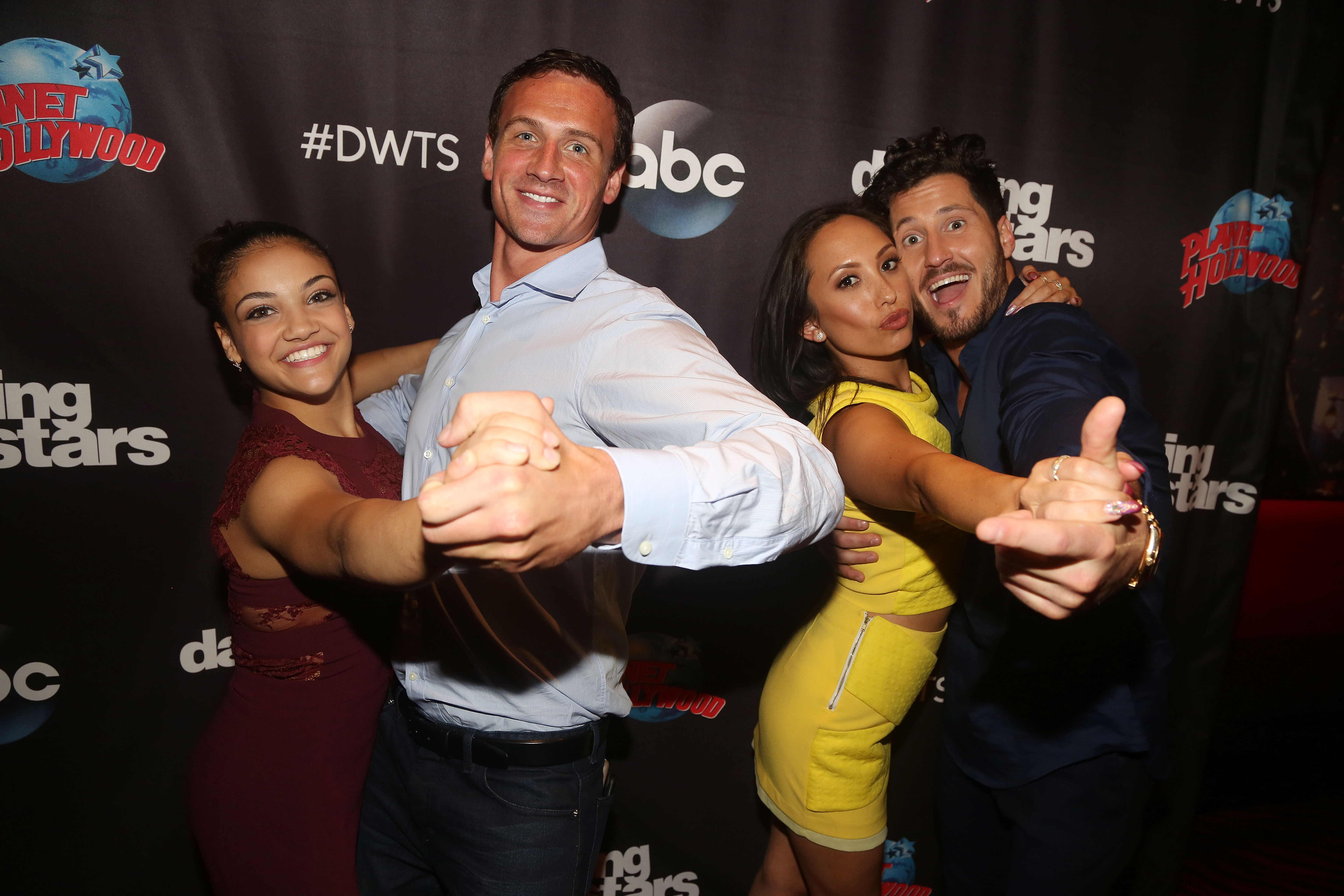 Dancing With The Stars Cast Visits Planet Hollywood