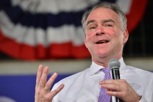 Tim Kaine Campaigns In Miami