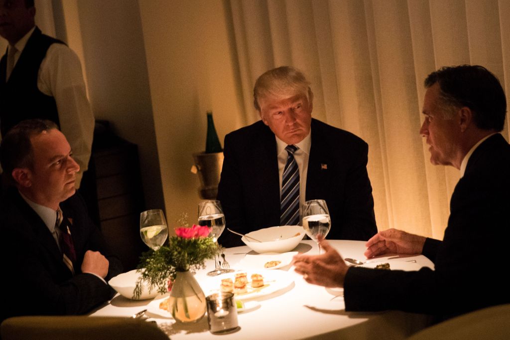 President-Elect Trump Holds Meetings At Trump Tower In New York