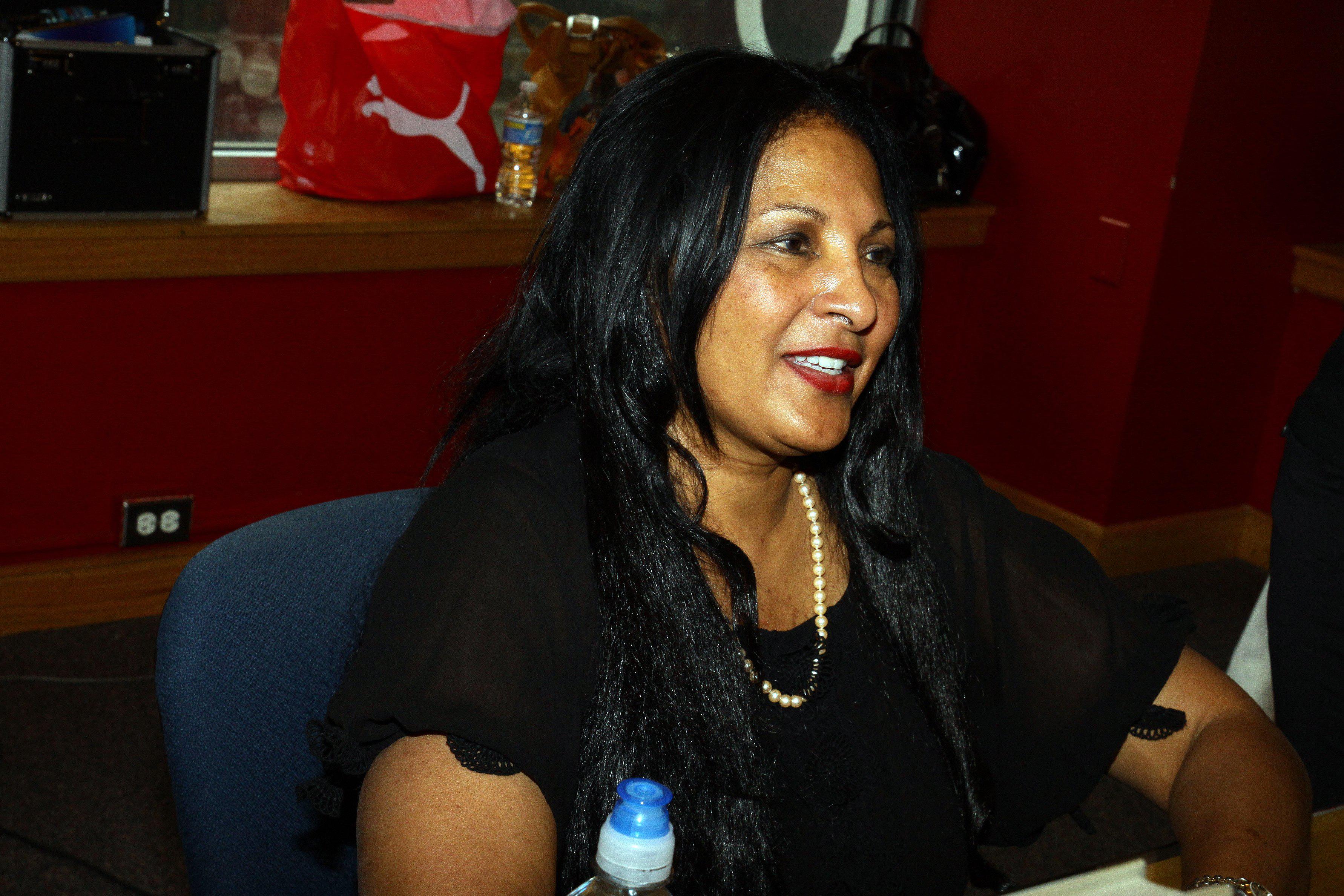 Pam Grier Promotional Tour In Chicago