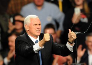 Donald Trump And Mike Pence Continue USA Thank You Tour 2016 In Des Moines