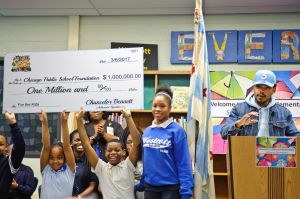 Chance The Rapper Holds A Press Conference In Support Of Chicago Schools