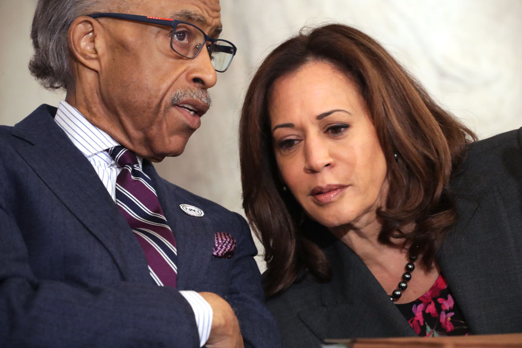 Democratic Senators Speak About Their Legislative Agenda To A Meeting Of Al Sharpton's National Action Network In DC