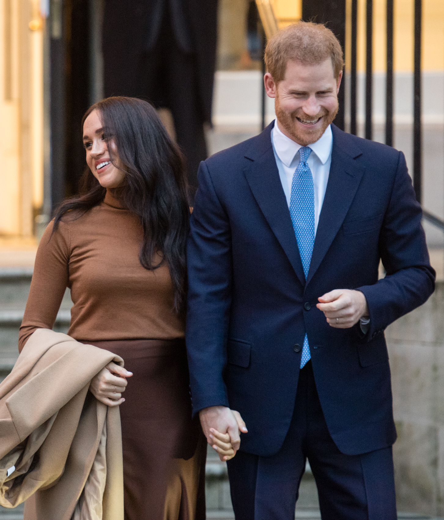 The Duke And Duchess Of Sussex Visit Canada House