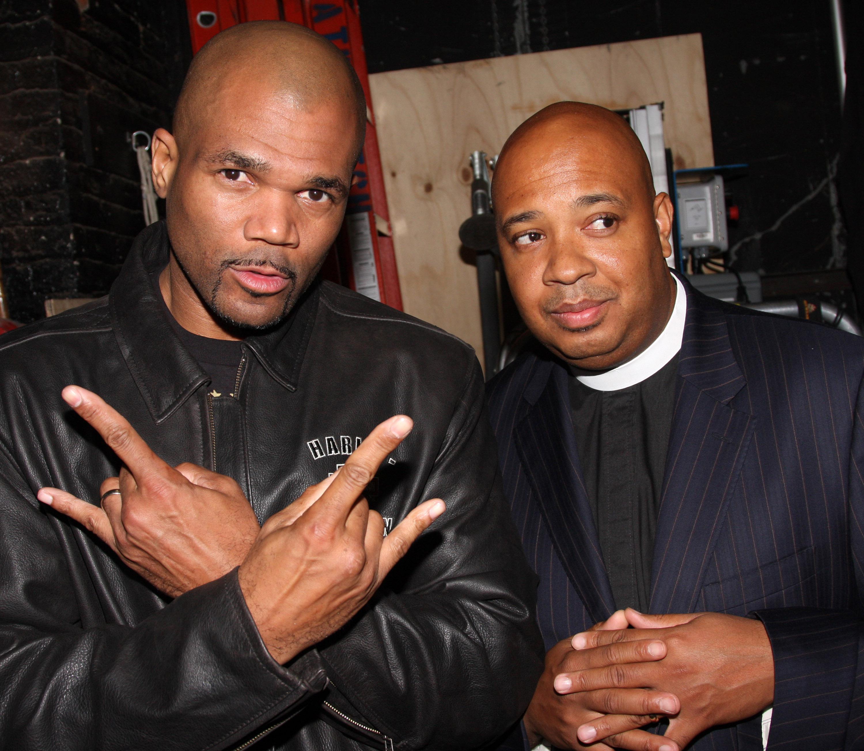 Run-DMC And Paula Wagner Visit 'In The Heights' On Broadway