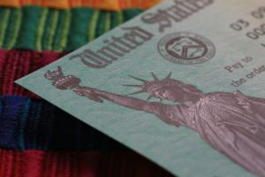 US Treasury federal tax return check