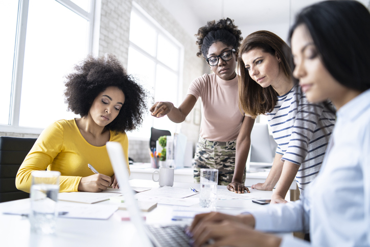 Women business team