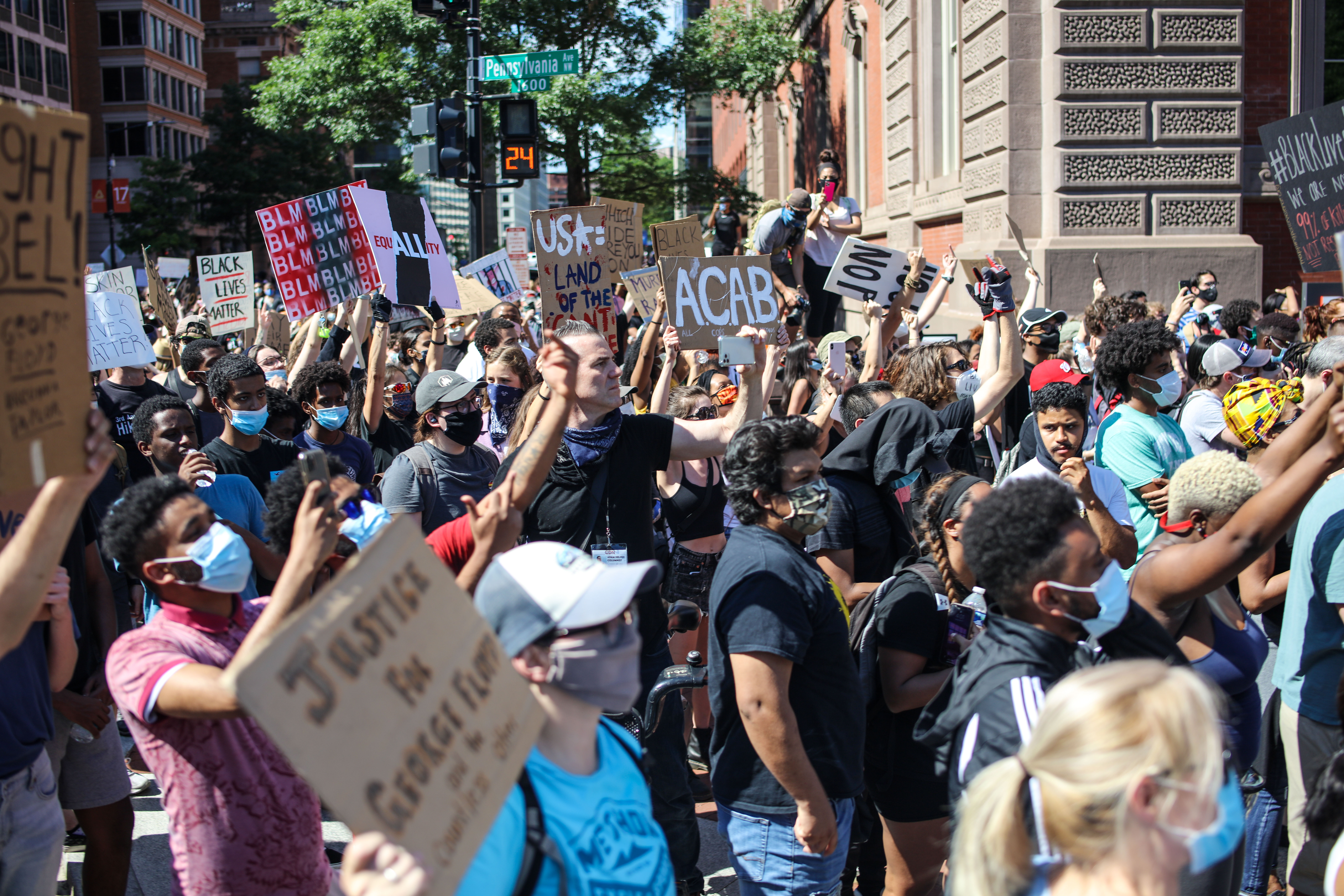 Washington, D.C. George Floyd Protests