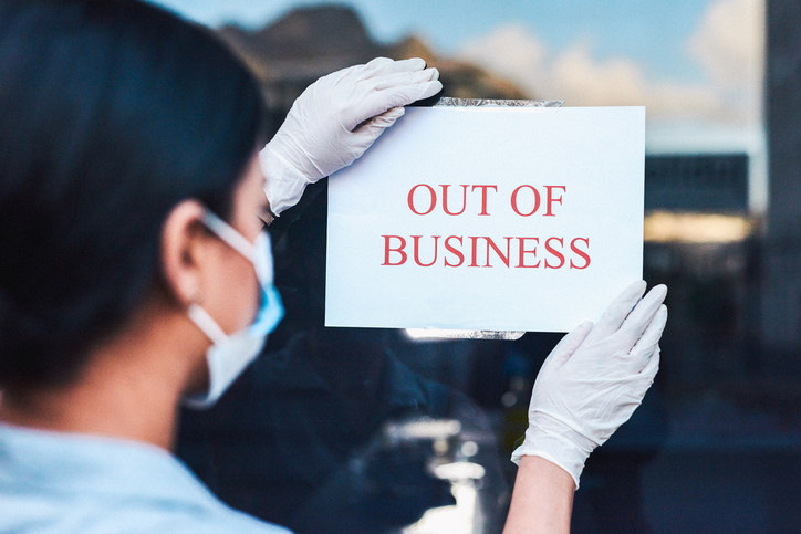 The virus is just as deadly to businesses