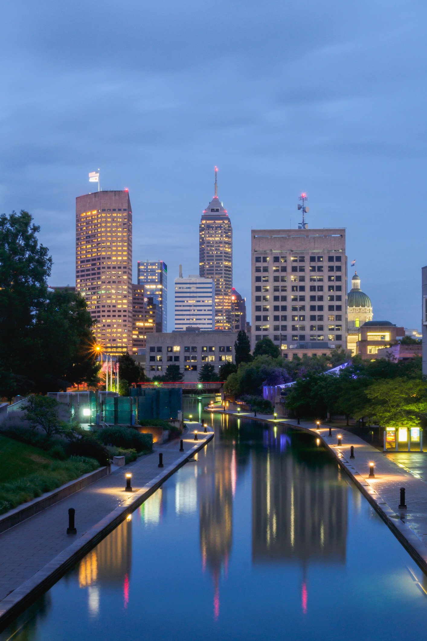 Indianapolis City Skyline, Indiana