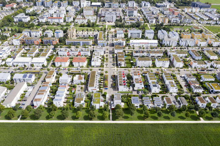 Housing Development from Above
