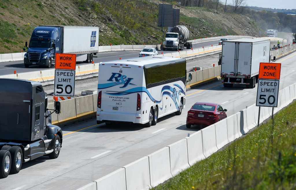 Interstate Work Zone Safety Press Conference In Pennsylvania