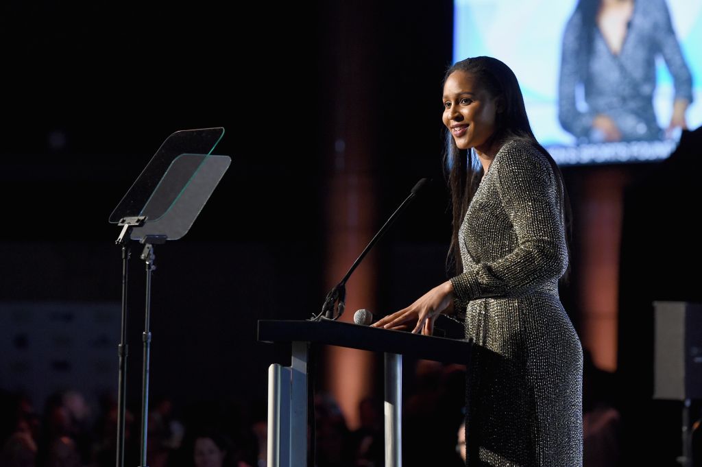 Maya Moore winning award