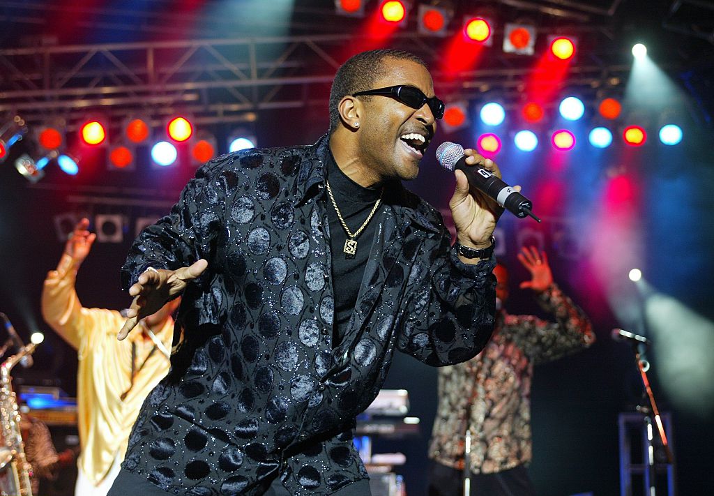 Kool & the Gang, Rhythm'n'Blues-Band; USA - Dennis Thomas bei Auftritt auf der Museumsmeile, Bonn