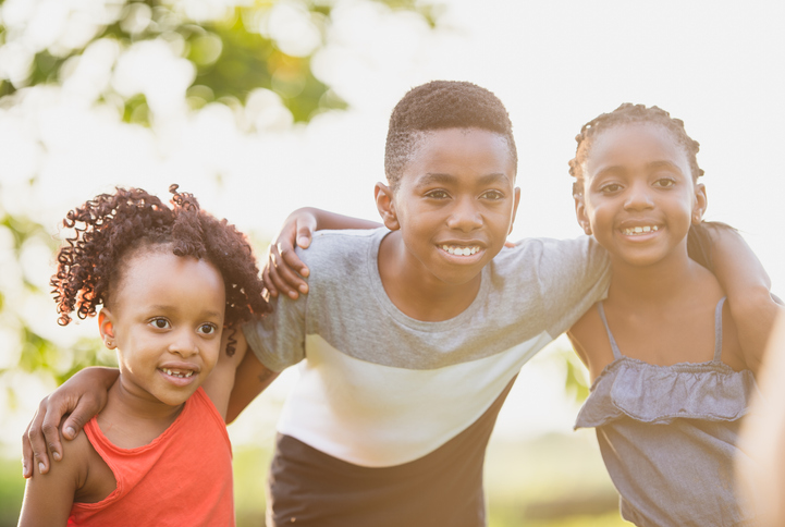Big brother and his sisters