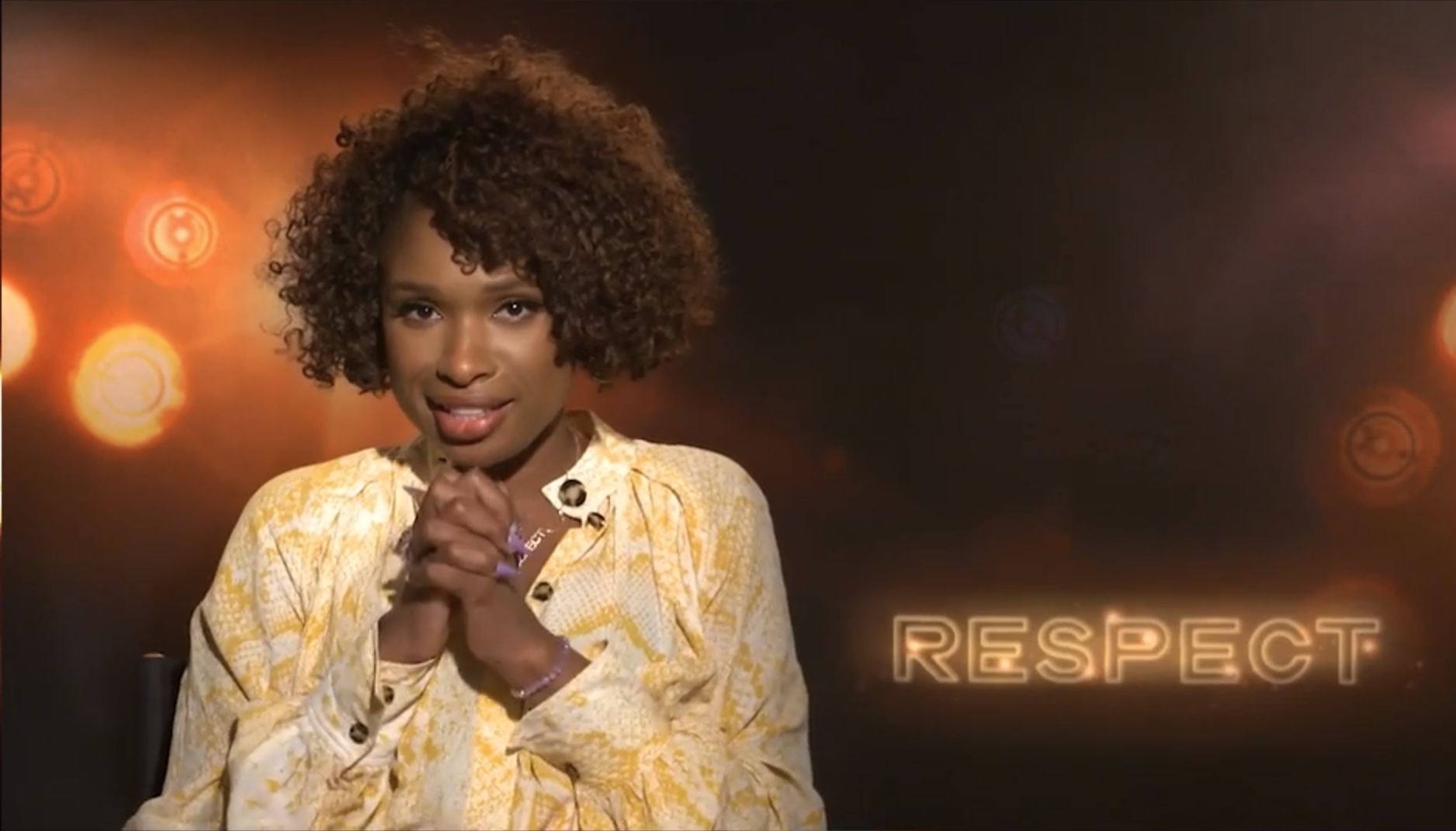 Jennifer Hudson on Aretha Franklin Movie 'RESPECT'