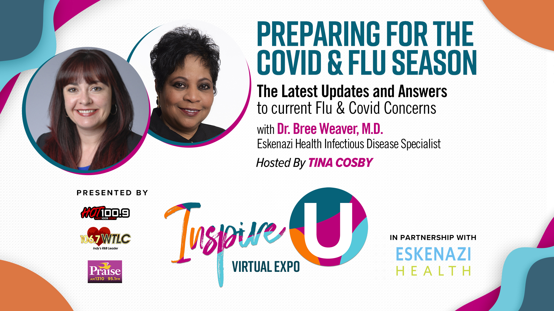 Inspire U graphics for 2023 Indianapolis Seminars - Eskanazi