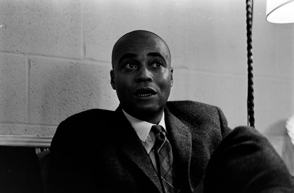 Portrait of James Earl Jones Filming "The Great White Hope"