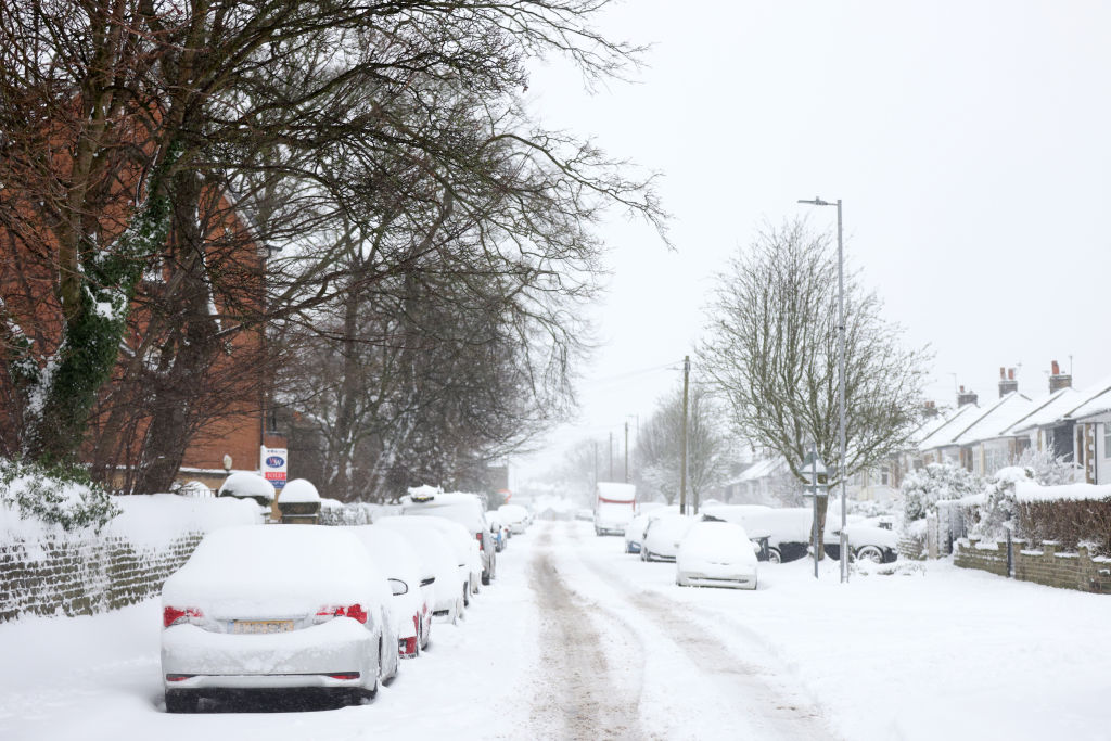 Winter Blast Brings Ice And Snow Across The UK