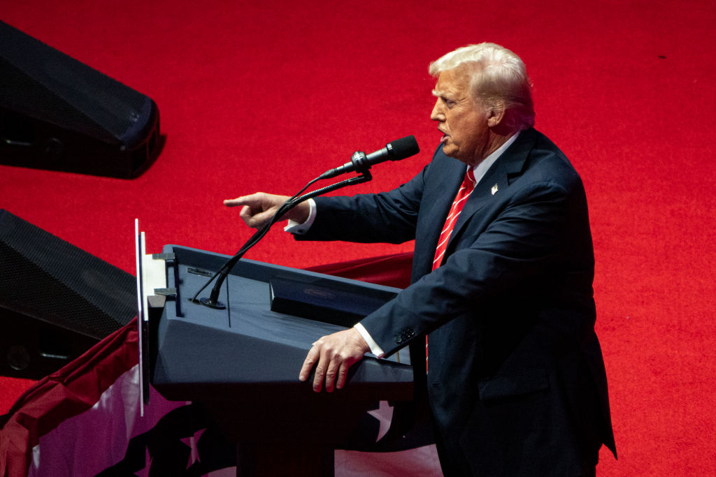 Donald Trump Holds Victory Rally In Washington DC On Eve Of Inauguration