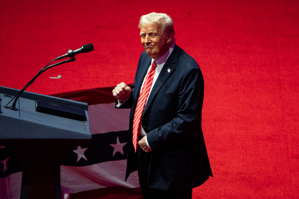 Donald Trump Holds Victory Rally In Washington DC On Eve Of Inauguration