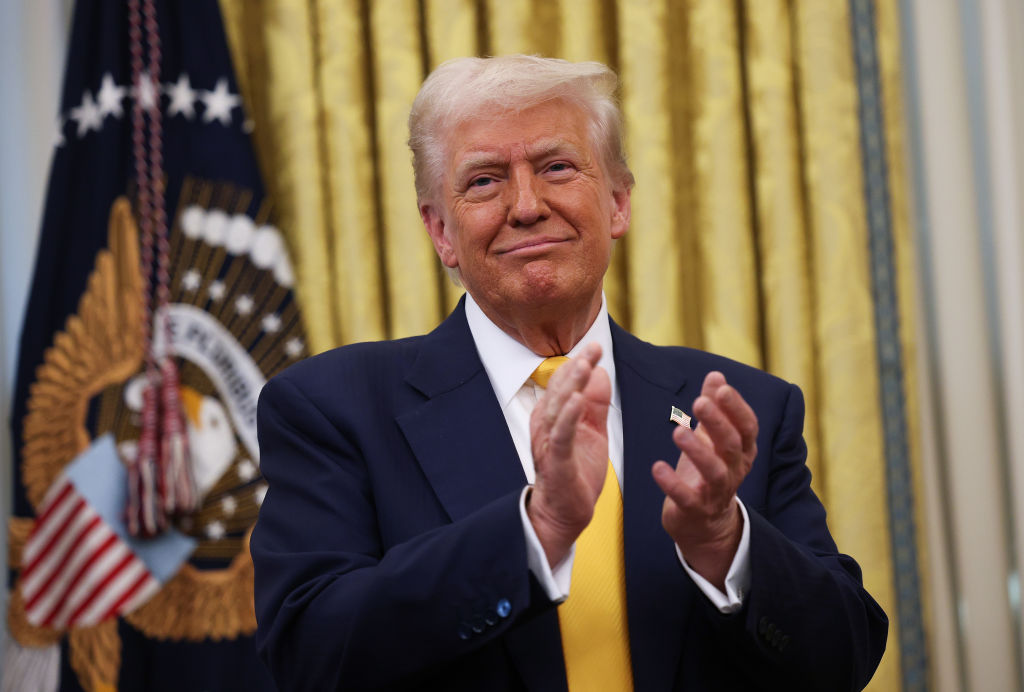 President Trump Swears In Howard Lutnick As Commerce Secretary
