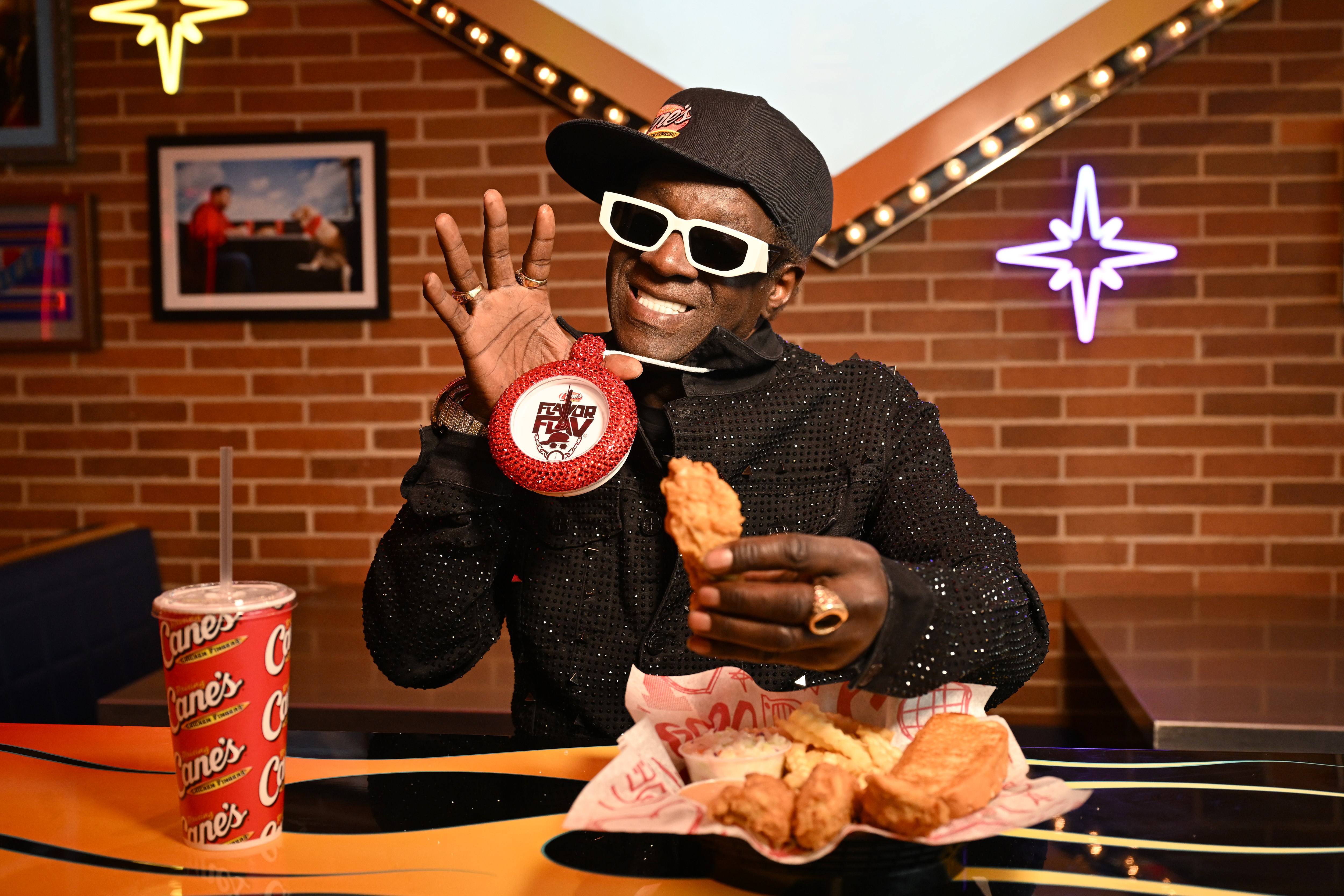 Flavor Flav at Raising Cane's
