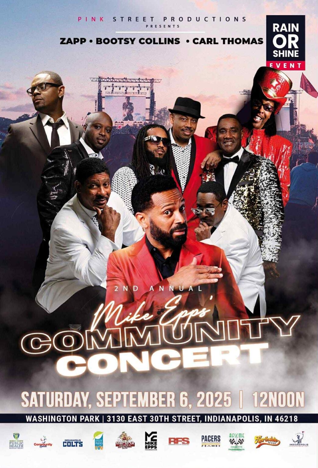 MIKE EPPS COMMUNITY CONCERT 2025