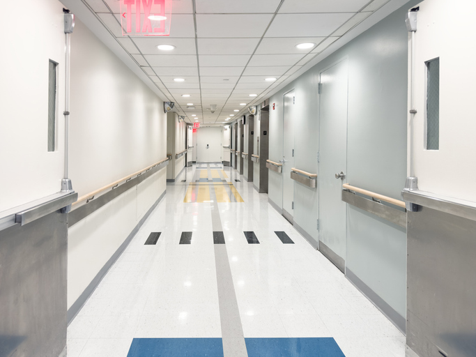 Hospital corridor